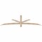 Ekena Millwork Alberta Smooth Timber Gable Bracket, Douglas Fir, 96"W x 24"H x 1 1/2"D x 3 1/2"F, 6/12 Pitch GBW096X24X0204ALB00SDF - alternate 1